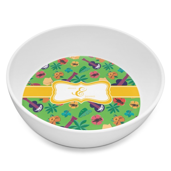 Custom Luau Party Melamine Bowl - 8 oz (Personalized)