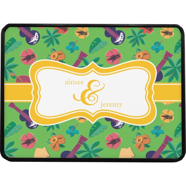 Luau Party Rectangular Car Hitch Cover w/ FRP Insert (Select Size)