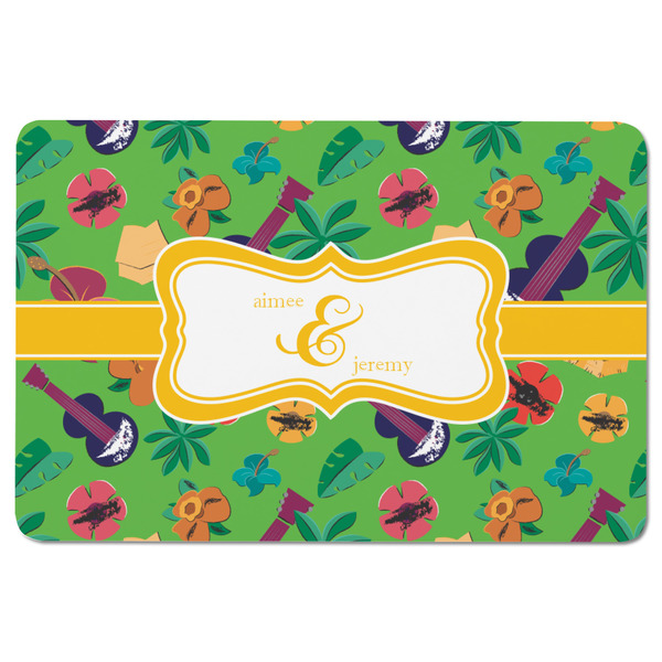 Luau Party Rectangular Fridge Magnet - FRONT