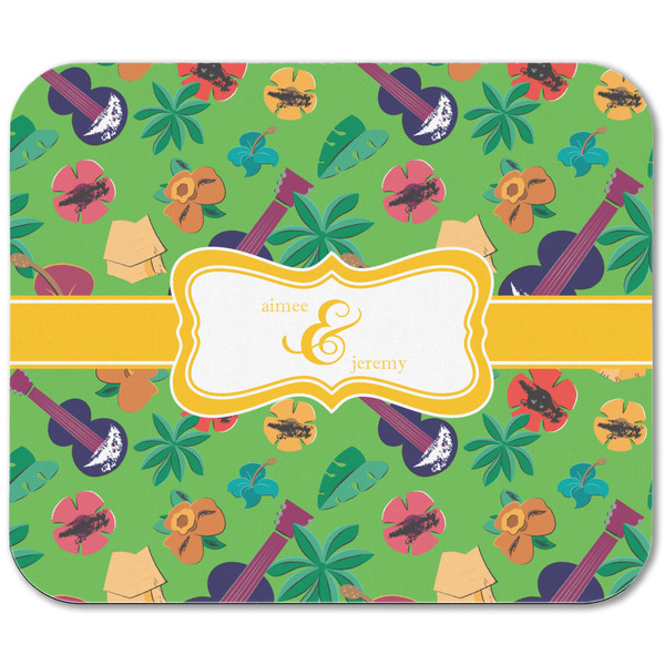 Luau Party Rectangular Mouse Pad - APPROVAL