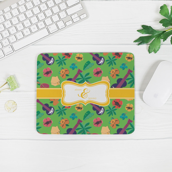 Luau Party Rectangular Mouse Pad - LIFESTYLE 2