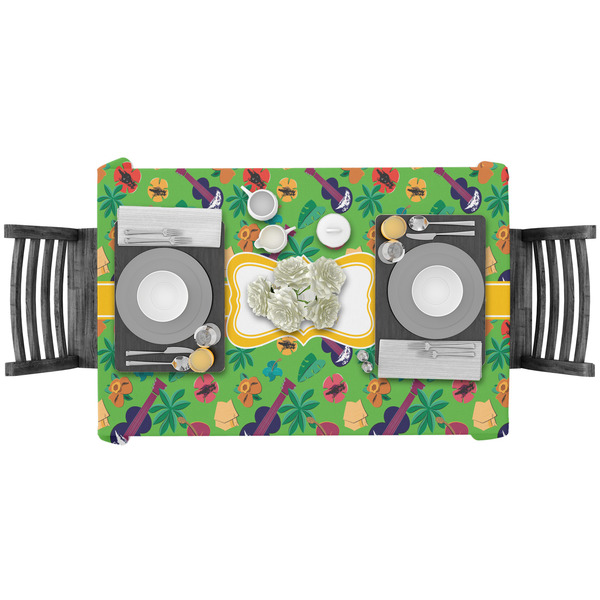 Luau Party Rectangular Tablecloths - LIFESTYLE