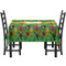 Luau Party Rectangular Tablecloths - Side View
