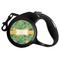 Luau Party Retractable Dog Leash - Medium (Personalized)
