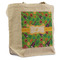 Luau Party Reusable Cotton Grocery Bag - Front View