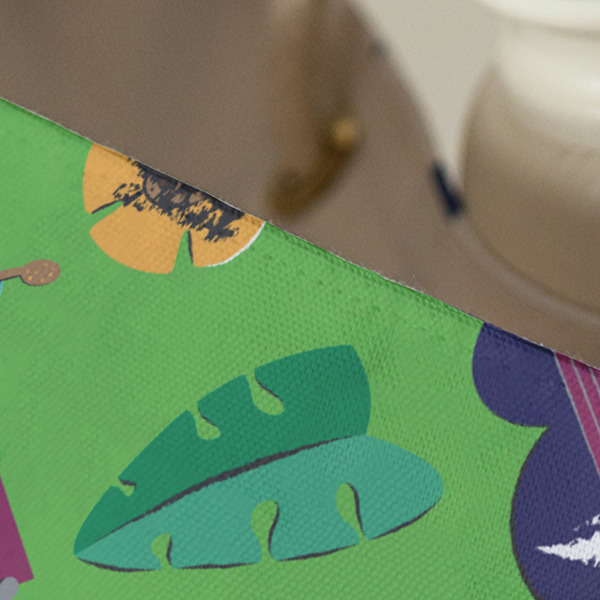 Luau Party Large Rope Tote - Close Up View