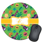 Luau Party Round Mouse Pad (Personalized)