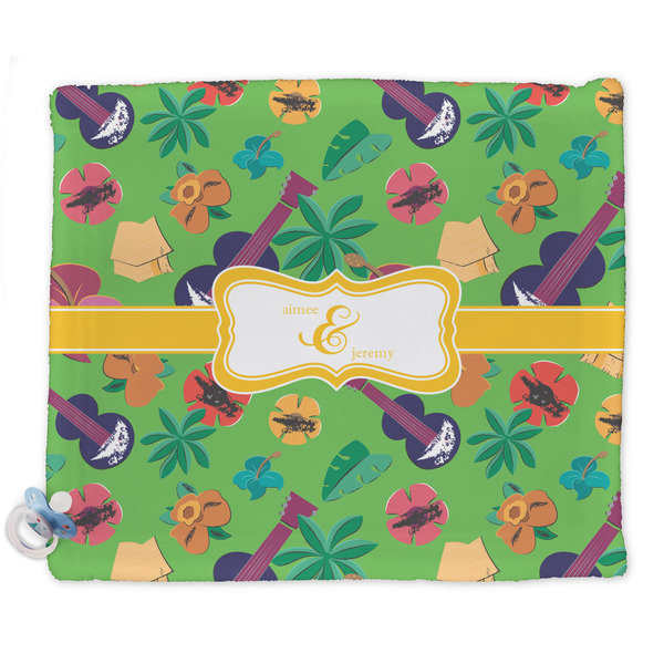 Custom Luau Party Security Blanket - Single Sided (Personalized)