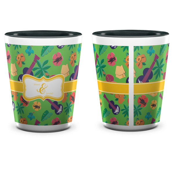 Luau Party Shot Glass - Two Tone - APPROVAL