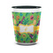 Luau Party Shot Glass - Two Tone - FRONT