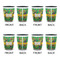 Luau Party Shot Glassess - Two Tone - Set of 4 - APPROVAL