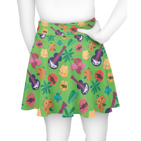Luau Party Skater Skirt - Back