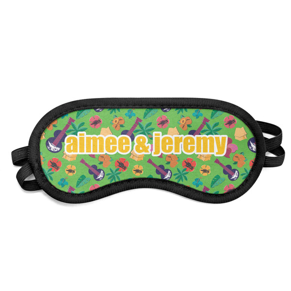 Custom Luau Party Sleeping Eye Mask - Small (Personalized)