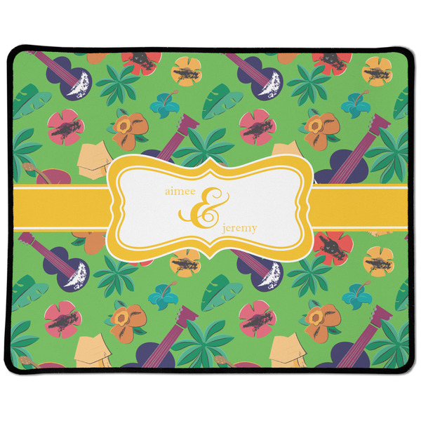 Custom Luau Party Large Gaming Mouse Pad - 12.5" x 10" (Personalized)