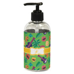 Luau Party Plastic Soap / Lotion Dispenser (8 oz - Small - Black) (Personalized)