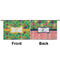 Luau Party Small Zipper Pouch Approval (Front and Back)