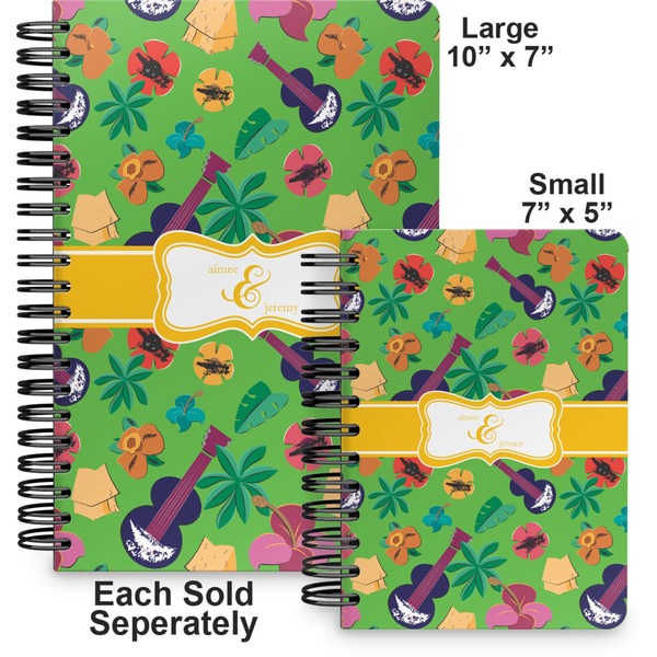 Luau Party Spiral Journal - Comparison