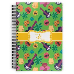 Luau Party Spiral Notebook (Personalized)
