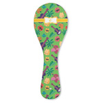 Luau Party Ceramic Spoon Rest (Personalized)