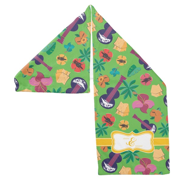 Luau Party Sports Towel Folded - Both Sides Showing
