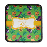 Luau Party Iron On Square Patch w/ Couple's Names