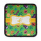 Luau Party Iron On Square Patch w/ Couple's Names