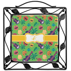 Luau Party Square Trivet (Personalized)