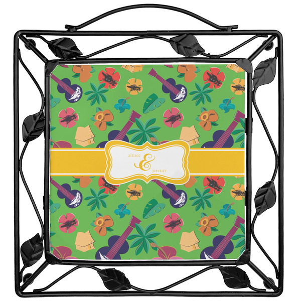Custom Luau Party Square Trivet (Personalized)