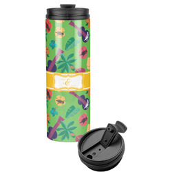 Luau Party Stainless Steel Skinny Tumbler (Personalized)