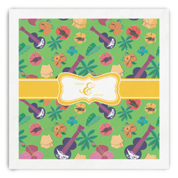 Luau Party Paper Dinner Napkins (Personalized)