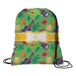 Luau Party Drawstring Backpack (Personalized)