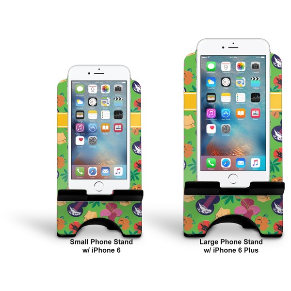 Luau Party Stylized Phone Stand - Comparison