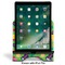 Luau Party Stylized Tablet Stand - Front with ipad