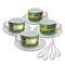 Luau Party Tea Cup - Set of 4