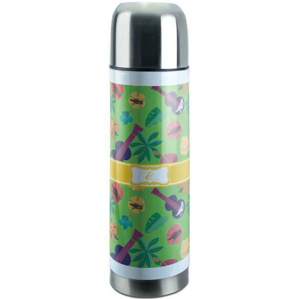 Custom Luau Party Stainless Steel Thermos (Personalized)