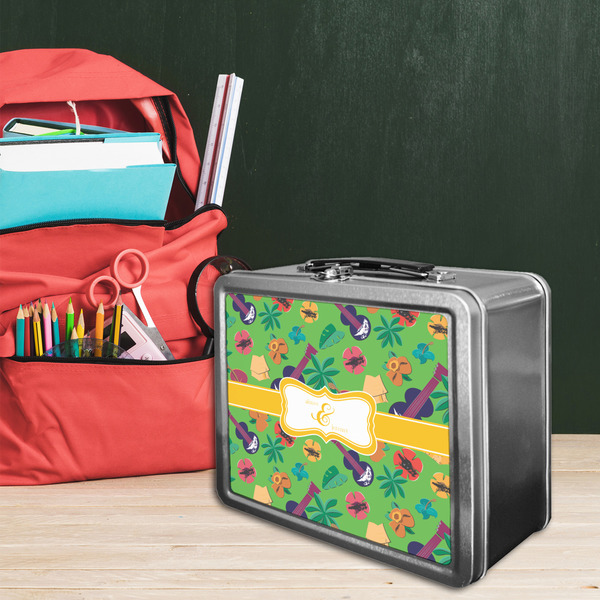 Luau Party Tin Lunchbox - LIFESTYLE