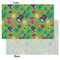 Luau Party Tissue Paper - Heavyweight - Small - Front & Back