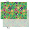 Luau Party Tissue Paper - Lightweight - Small - Front & Back