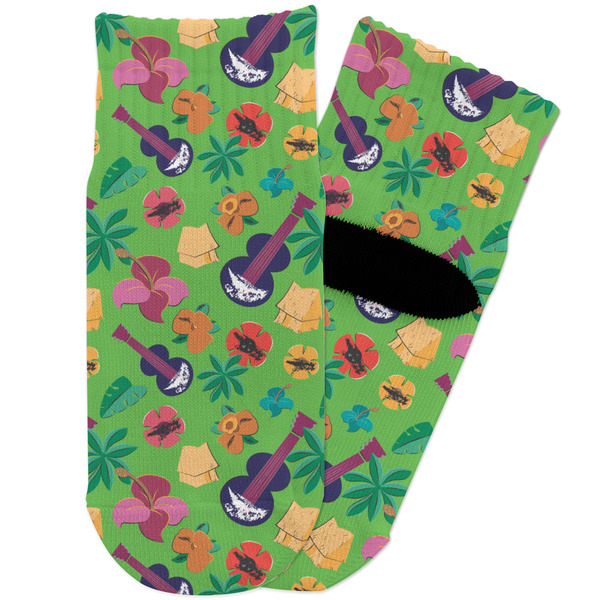 Custom Luau Party Toddler Ankle Socks