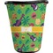 Luau Party Waste Basket - Double Sided (Black) (Personalized)