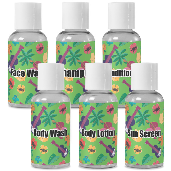 Custom Luau Party Travel Bottles (Personalized)