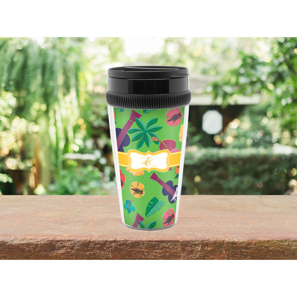 Luau Party Travel Mug Lifestyle (Personalized)