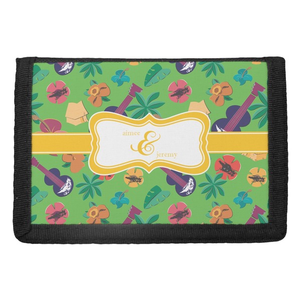 Custom Luau Party Trifold Wallet (Personalized)