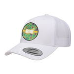Luau Party Trucker Hat - White (Personalized)