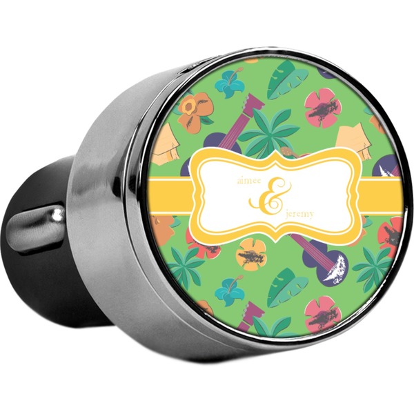 Custom Luau Party USB Car Charger (Personalized)