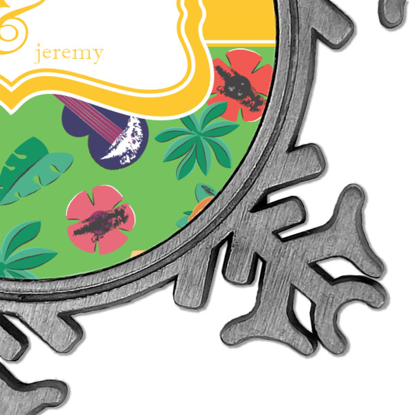 Luau Party Vintage Snowflake - Detail