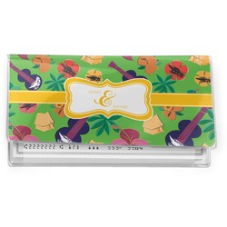 Luau Party Vinyl Checkbook Cover (Personalized)