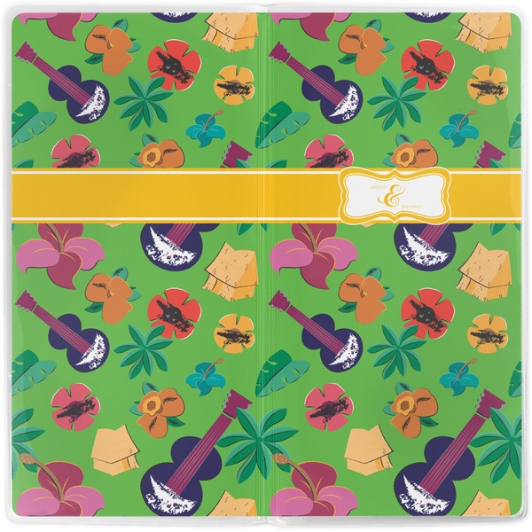 Luau Party Vinyl Document Wallet - Apvl