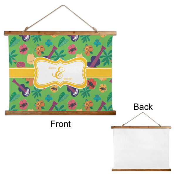 Luau Party Wall Hanging Tapestry - Landscape - APPROVAL
