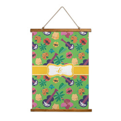 Luau Party Wall Hanging Tapestry - Tall (Personalized)
